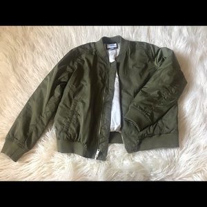 Olive Puffer Jacket